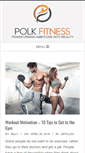 Mobile Screenshot of polkfitness.com